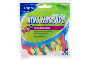 CareOne Kids Flossups Bubble Gum Flavor - 30 CT