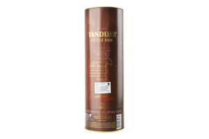 Ром Double 40% 0,7л тубус Tanduay