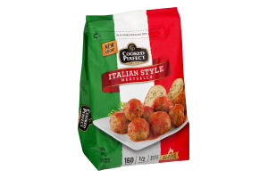 Cooked Perfect Meatballs Italian Style
