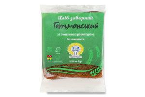 Хліб нарізний заварний Гетьманський Рома м/у 0.15кг