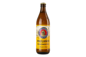 Пиво 0.5л 4.9% светлое фильтрованное низового брожения Paulaner бут
