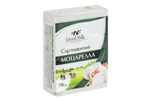 Сыр плавленый 35% Моцарелла Good Milk м/у 70г