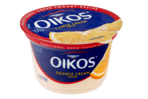 Dannon Oikos Yogurt Orange Cream