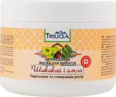 Маска д/волосся аюрведична Шикакай та Амла Укріплення та ріст 300мл Триюга