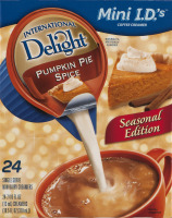 International Delight Mini I.D.'s Coffee Creamer Pumpkin Pie Spice - 24 CT