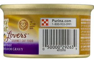 Fancy Feast Gravy Lovers Chicken & Beef Feast Gourmet Cat Food