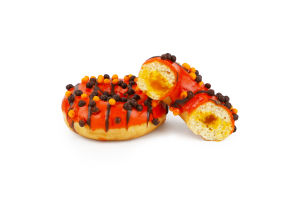 Донат HALLOWEEN зі смаком апельсина 65г