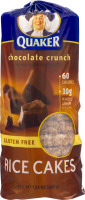 Quaker Chocolate Crunch Gluten Free Rice Cakes