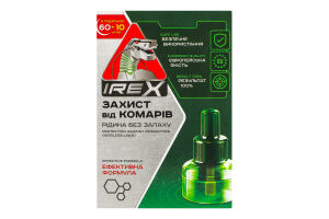 Рідина від комарів 60 + 10 ночей Irex 43мл