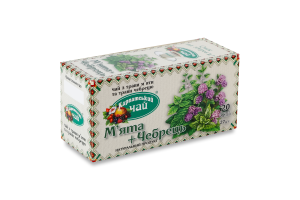 Чай Мята + Тимьян Карпатський чай к/у 27г