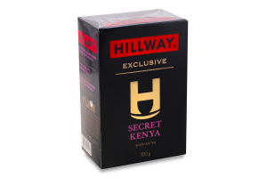 Чай черный байховый листовой Secret Kenya Exclusive Hillway в/с к/у 100г