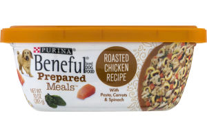 Purina Beneful Prepared Meals Dog Food Roasted Chicken Recipe