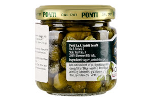 Каперси Ponti в винному оцті