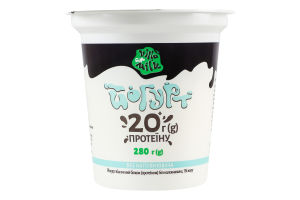 Йогурт 1% обогащенный белком без наполнителя Villa Milk ст 280г