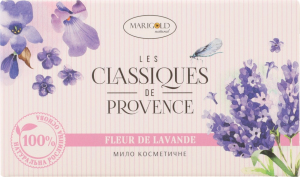Мыло косметическое Лаванда Les Classiques de Provence Marigold natural 90г