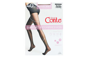 Колготки жіночі Conte elegant Active soft 40den 4 bronz