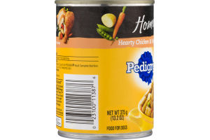 Pedigree Food For Dogs Homestyle Meals Hearty Chicken & Vegetable Flavor In Gravy
