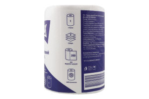 Полотенце бумажное 3-х слойное Джамбо Novax 1шт