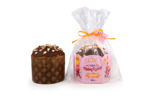 Панетоне з карамельною начинкою