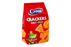Крекеры со вкусом сыра Croco м/у 100г