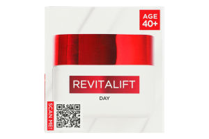 Крем-уход для лица для разглаживания кожи и против морщин дневной увлажняющий Revitalift L'Oreal Paris 50мл