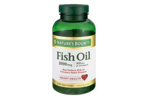 Nature's Bounty Fish Oil 1000mg Dietary Supplement - 220 CT