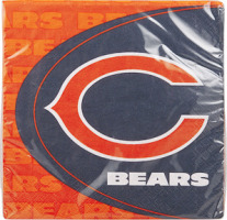 Hallmark Napkins NFL Chicago Bears - 16 CT