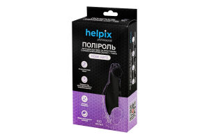 Полироль для ухода за пластиком с ароматизатором салона + губка Новое авто Professional Helpix 100мл