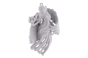 Підвіска Ангел з арфою №1 окс плас 13х5,5см 2101-1