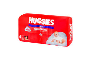 Трусики-подгузники для мальчиков 9-14кг 4 Little Movers Pants Huggies 52шт