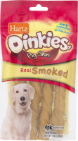Hartz Oinkies Dog Treats Pig Skin Twists - 4 CT