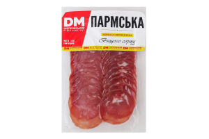 Колбаса нарезка Пармская Дніпровський м'ясокомбінат с/в в/с кг