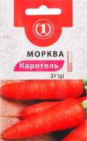 Насіння Морква Каротель 2г ТМ "1"