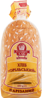 Хлеб нарезной подовый Орильский Славний хліб м/у 600г