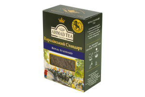 Чай черный байховый листовой Королевский стандарт Ahmad Tea к/у 50г