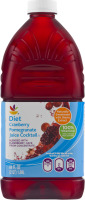 Ahold Diet Juice Cocktail Cranberry Pomegranate