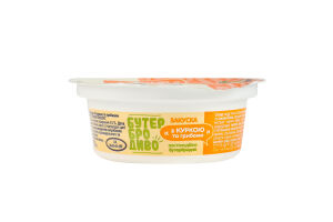 Закуска бутербродная пастообразная С курицей и грибами БутерброДиво ст 100г