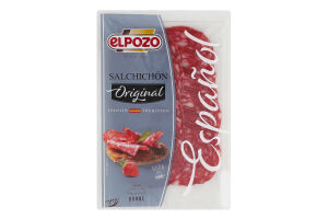 Ковбаса нарізка Salchichon Original Elpozo с/в лоток 80г