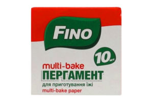Пергамент для приготування їжі в аркушах Multi-bake Fino 10шт