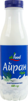 Айран нежирний з наповнювачем Кріп Ekfood п/пл 420г