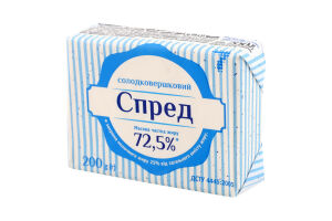 Спред 7 72,5% 200 г Селянка