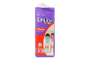 Трусики-подгузники для детей 15-19кг ХХL Soft Baby Unijoy 40шт