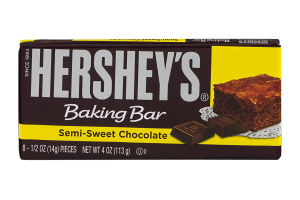 HERSHEY'S Baking Bar, Semi-Sweet Chocolate