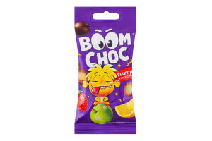 Драже в молочном шоколаде со вкусом фруктов Мармелад Boom Choc м/у 45г