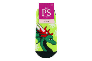 Шкарпетки жін Premier socks Дракон махр сал р23-25