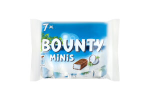 Батончики Bounty Minis шоколадні