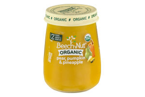 Beech-Nut Organic Pear, Pumpkin & Pineapple