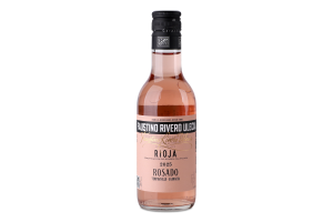 Вино 0.187л 13% рожеве сухе Rosado Rioja Faustino Rivero Ulecia пл