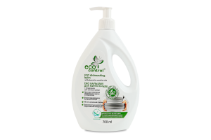 Эко бальзам для мытья посуды с глицерином для чувствительной кожи Eco Control 700мл