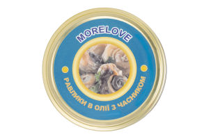 Равлики в олії з часником Ескарго Morelove с/б 200г